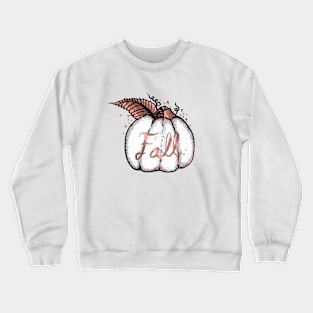 Copper Foil Pumpkin Crewneck Sweatshirt